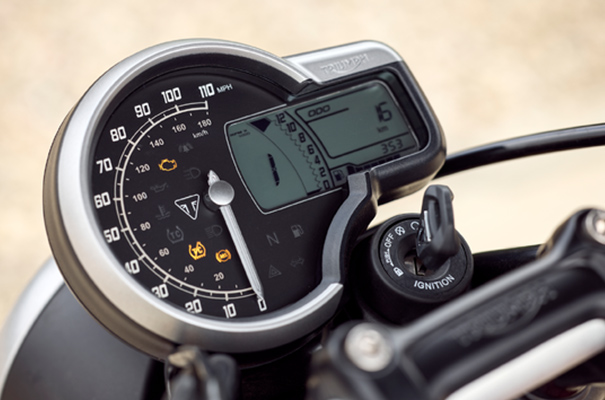 Triumph Speed 400 Instrumente