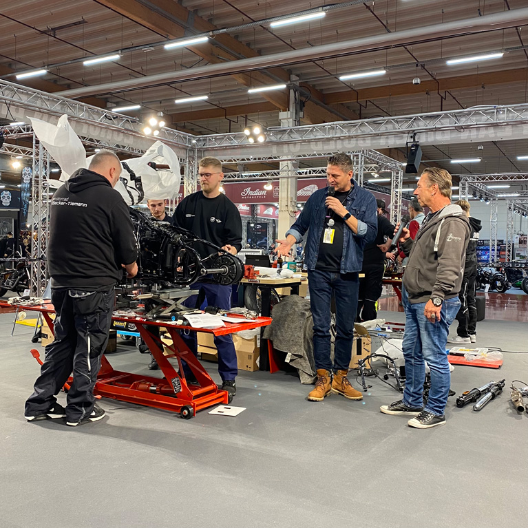 Becker-Tiemann Motorrad Team beim Biker Build-Off 2023