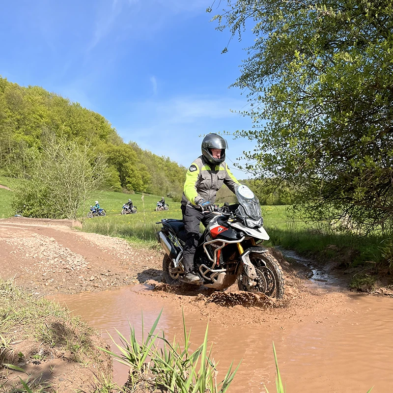 Triumph Tiger 900 im Mammutpark