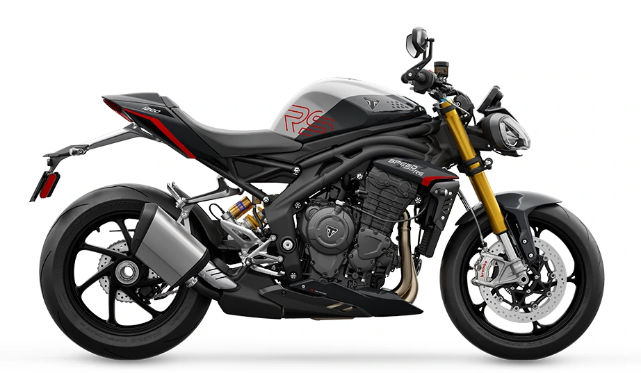triumph speed triple 1200 rs in granite - diablo red