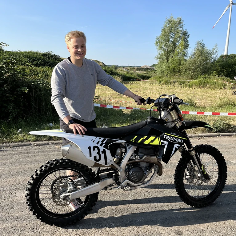 niko mit der tf 250-x