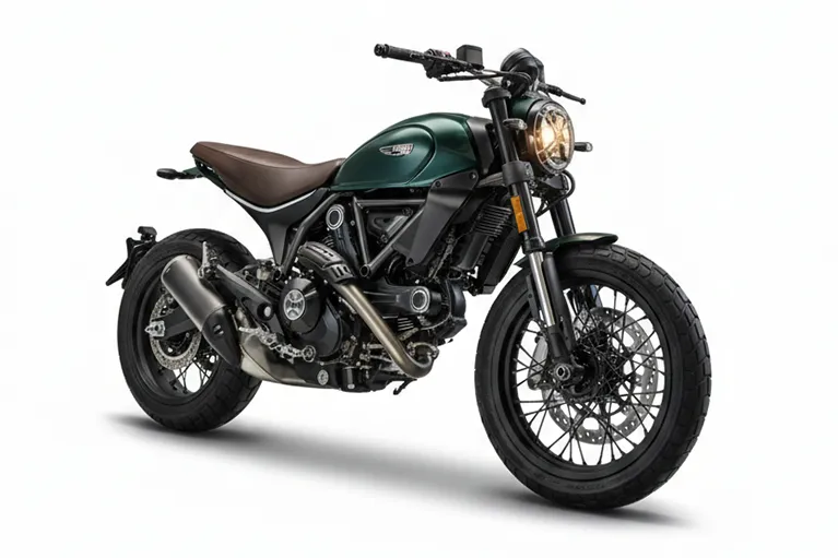 Ducat Scrambler nightshift emerald-green - becker-tiemann motorrad