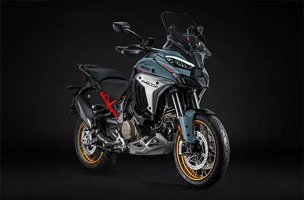 Ducati Multistrada v4 rally green