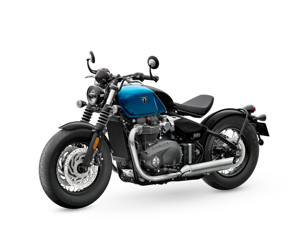 triumph-bonneville-bobber-my26-blue bei Becker-Tiemann Motorrad Paderborn