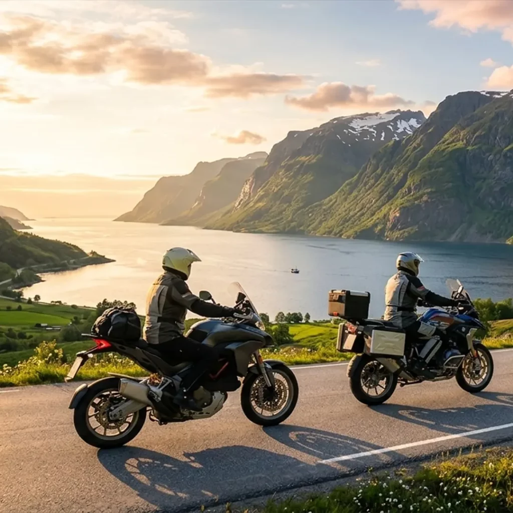 Motorrad-Tour durch Norwegen mit Kurven-Beisser