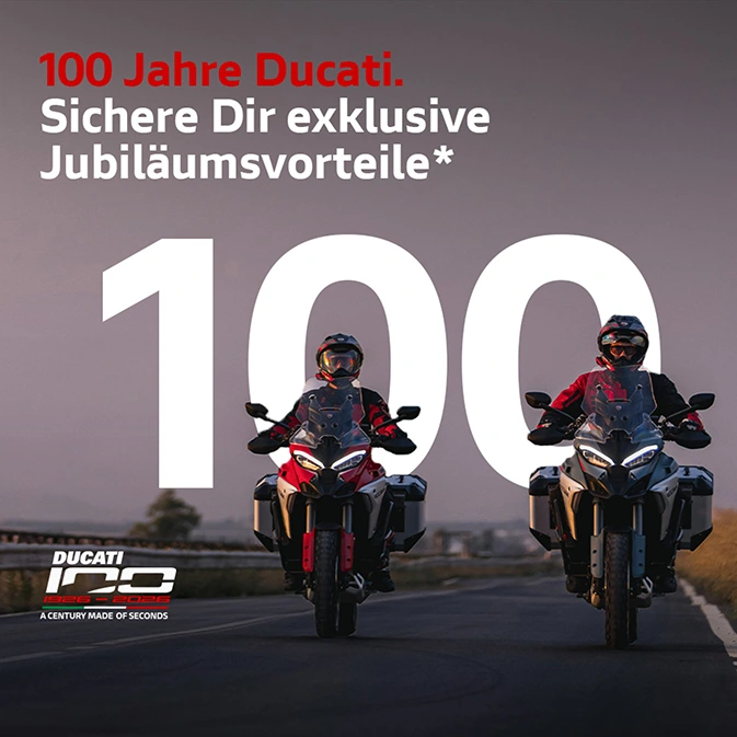 100 Jahre Ducati Jubiläum