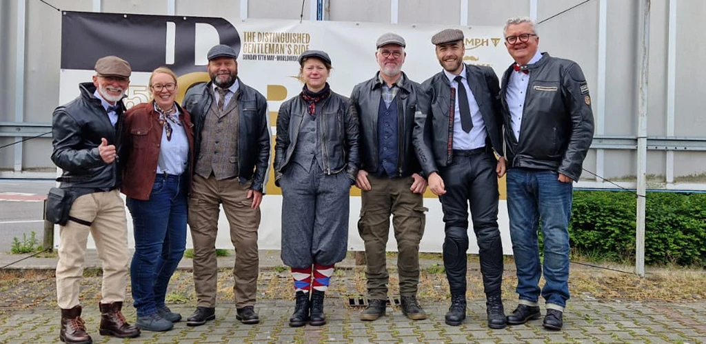Becker-Tiemann Motorrad beim Distinguished Gentleman's Ride 2026